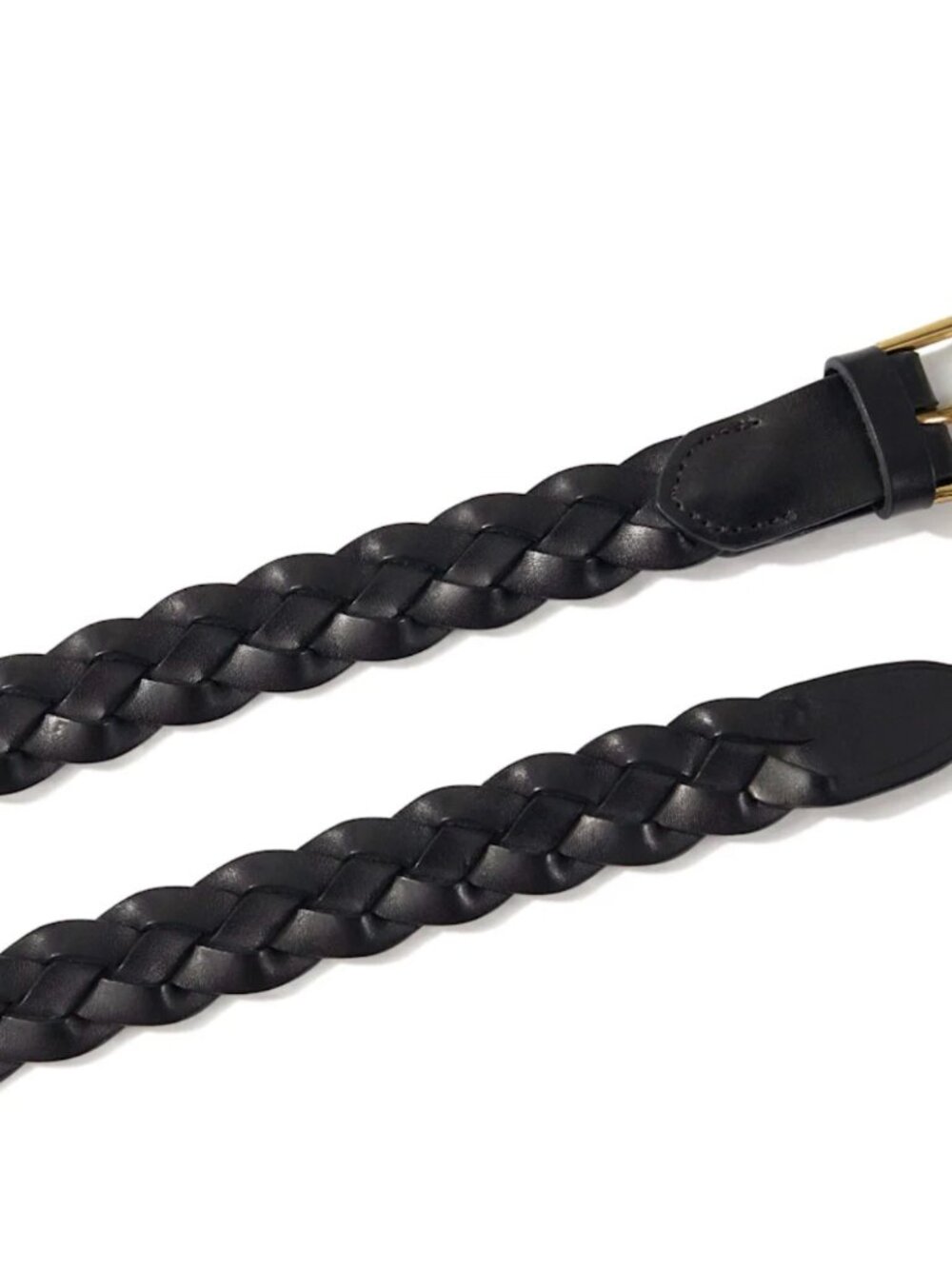 Faherty Braided Leather Belt - Women's XL